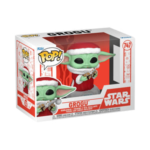 PRE-ORDER Star Wars: The Mandalorian - Grogu with Cookies (Holiday) Pop! Vinyl Figure - PRE-ORDER