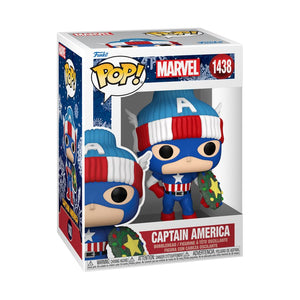 PRE-ORDER Marvel - Captain America (Holiday) Pop! Vinyl Figure - PRE-ORDER