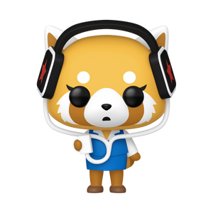 PRE-ORDER Aggretsuko - Aggretsuko with Headphones Pop! Vinyl Figure - PRE-ORDER