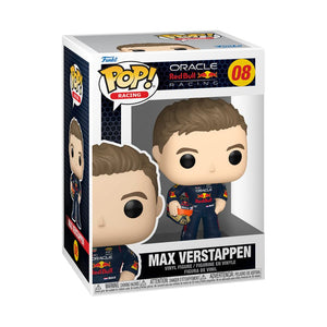 PRE-ORDER Formula One: Red Bull Racing - Max Verstappen with Helmet Pop! Vinyl Figure - PRE-ORDER