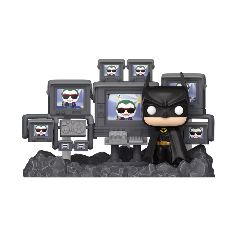 PRE-ORDER Batman: 85th Anniversary - Batman in Batcave (1989) Pop! Moment Vinyl Figure - PRE-ORDER