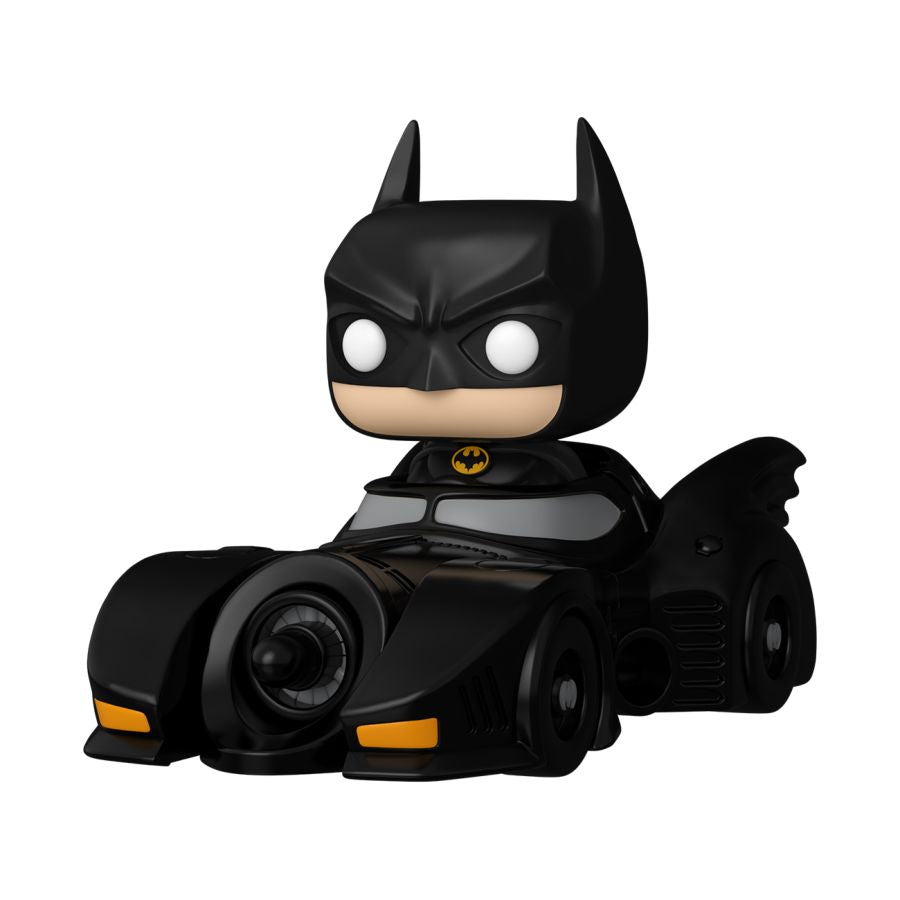 PRE-ORDER Batman: 85th Anniversary - Batman in Batmobile (1989) Pop! Rides Vinyl Figure - PRE-ORDER