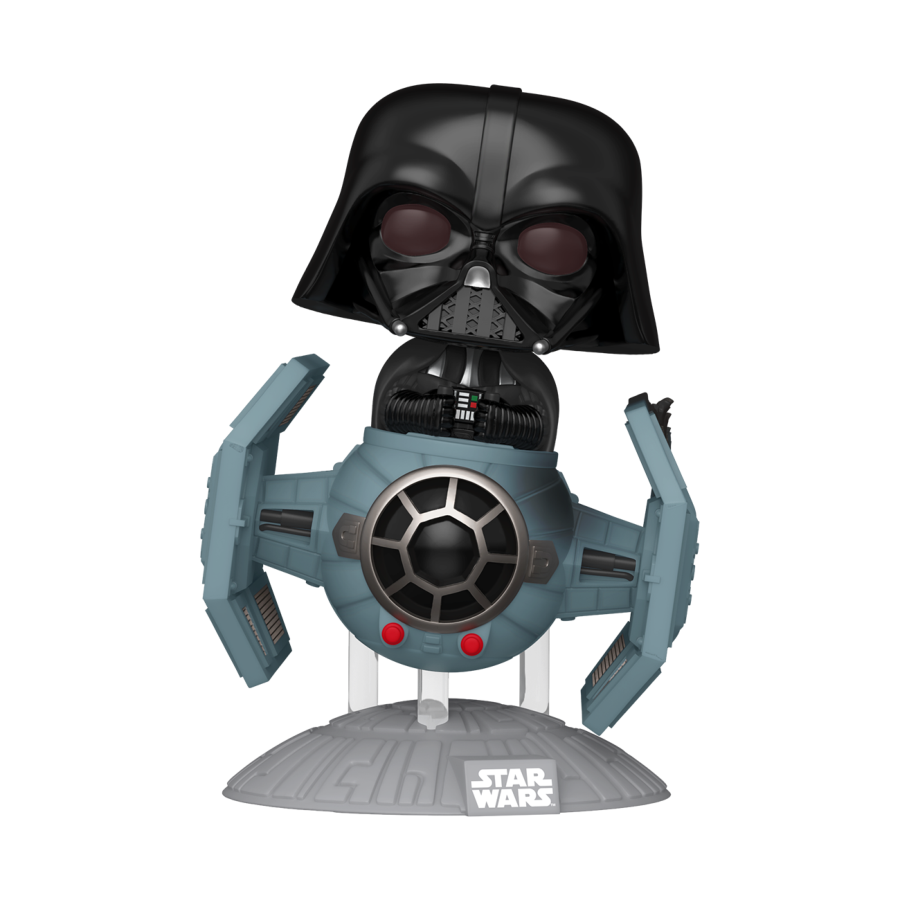 PRE-ORDER Star Wars: Darkside - Darth Vader with TIE Advanced x1 Starfighter Pop! Rides Vinyl Figure - PRE-ORDER