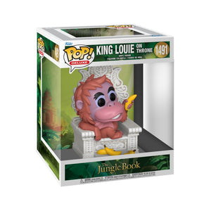 PRE-ORDER The Jungle Book - King Louie on Throne Pop! Deluxe Vinyl Figure - PRE-ORDER