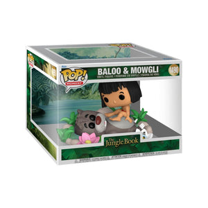 PRE-ORDER The Jungle Book - Baloo & Mowgli Pop! Moment Vinyl Figure - PRE-ORDER