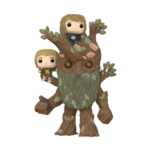 PRE-ORDER The Lord of the Rings - Treebeard with Merry & Pippin 6" Pop! Vinyl Figure - PRE-ORDER