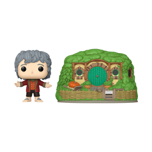PRE-ORDER The Lord of the Rings - Bilbo Baggins with Bag-End Pop! Town Vinyl Figure - PRE-ORDER