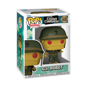 PRE-ORDER Creature Commandos - G.I. Robot Pop! Vinyl Figure - PRE-ORDER