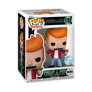 PRE-ORDER Futurama - Philip J. Fry "Shut Up and Take My Money" Meme Exclusive Pop! Vinyl Figure - PRE-ORDER