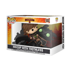 PRE-ORDER How to Train Your Dragon 2 - Hiccup with Toothless Pop! Rides Vinyl Figure - PRE-ORDER