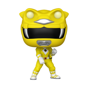 PRE-ORDER Mighty Morphin Power Rangers: The Movie (1995) - Yellow Ranger Glow Pop! Vinyl Figure - PRE-ORDER
