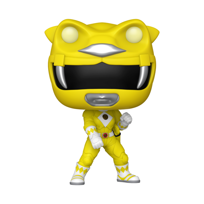 PRE-ORDER Mighty Morphin Power Rangers: The Movie (1995) - Yellow Ranger Glow Pop! Vinyl Figure - PRE-ORDER