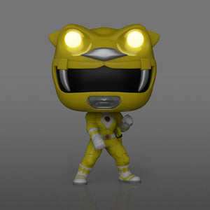 PRE-ORDER Mighty Morphin Power Rangers: The Movie (1995) - Yellow Ranger Glow Pop! Vinyl Figure - PRE-ORDER