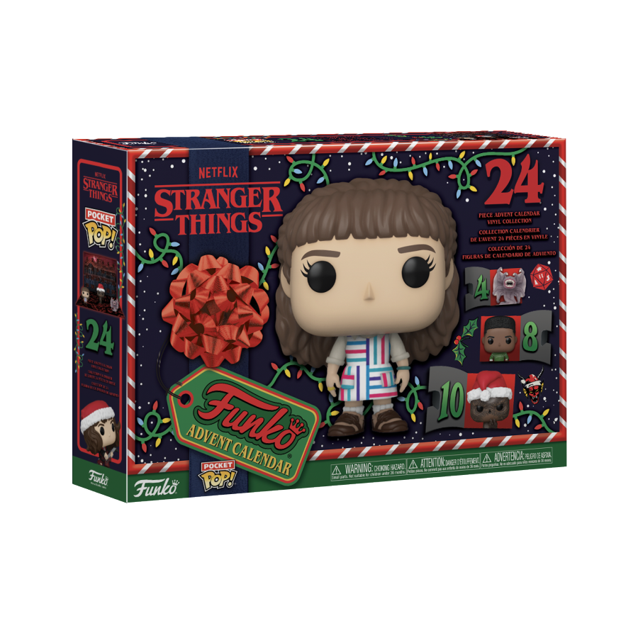 PRE-ORDER Stranger Things - 24-Day Holiday Pocket Pop! Vinyl Advent Calendar - PRE-ORDER