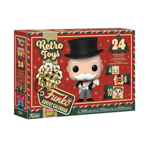 PRE-ORDER Retro Toys - 24-Day Holiday Pocket Pop! Vinyl Advent Calendar - PRE-ORDER