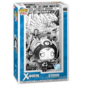 PRE-ORDER Uncanny X-Men - Storm (Black & White) #126 Exclusive Pop! Comic Covers with Case - PRE-ORDER