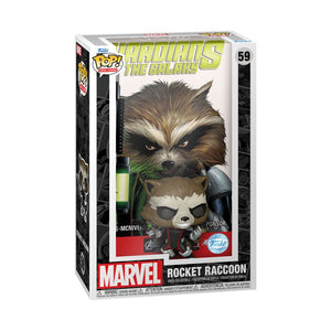 PRE-ORDER Guardians of the Galaxy - Rocket Raccoon #3 US Exclusive Pop! Comic Covers with Case - PRE-ORDER