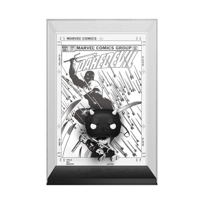 PRE-ORDER Marvel - Daredevil #189 (Black & White) US Exclusive Pop! Comic Covers with Case - PRE-ORDER