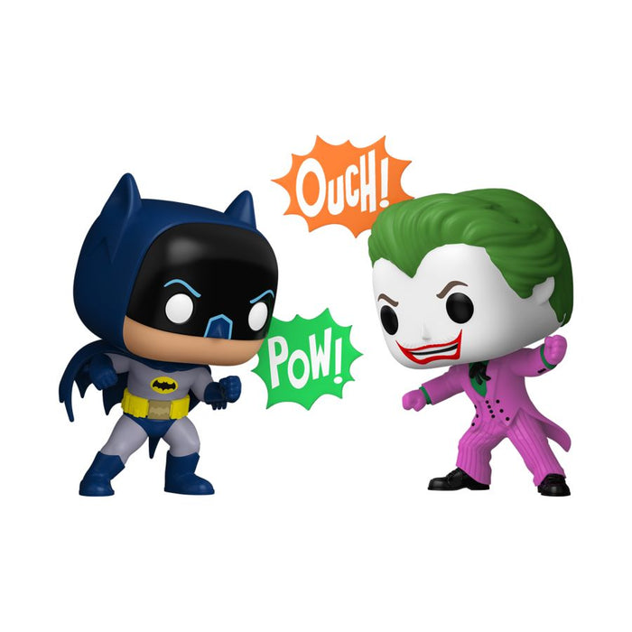 PRE-ORDER Batman: 85th Anniversary - Batman & The Joker (1966) US Exclusive Pop! Vinyl Figure 2-Pack - PRE-ORDER