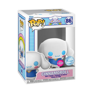 PRE-ORDER Cinnamoroll - Cinnamoroll with Soccer Ball Flocked US Exclusive Pop! Vinyl Figure - PRE-ORDER