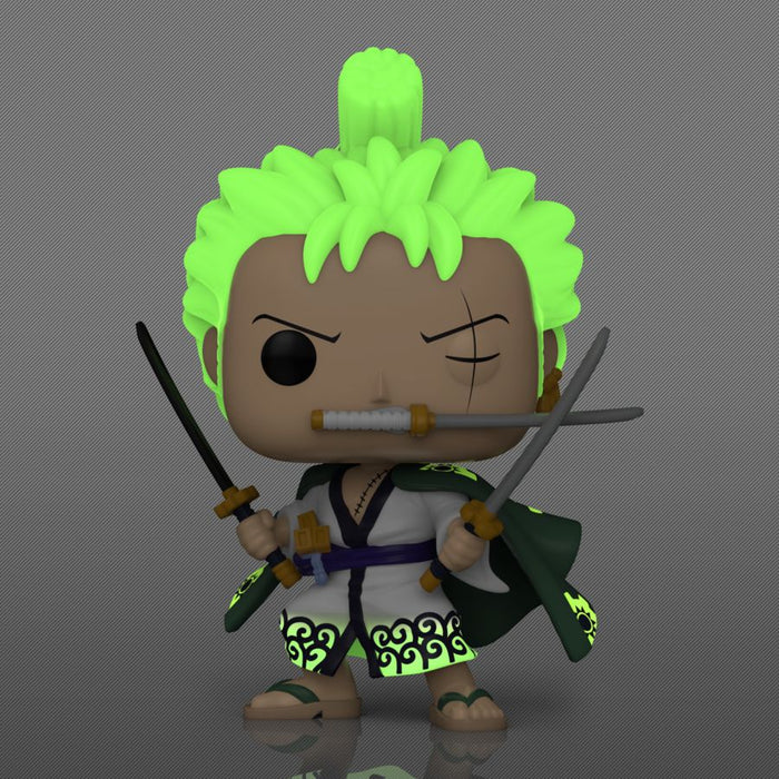 One Piece - Roronoa Zoro with Swords Glow Exclusive Pop! Vinyl Figure