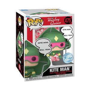 PRE-ORDER Harley Quinn: Animated TV Series - Kite Man US Exclusive Pop! Premium Vinyl Figure - PRE-ORDER