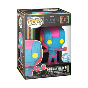 PRE-ORDER The Infinity Saga - Iron Man (Mark 5) Blacklight US Exclusive Pop! Vinyl Figure - PRE-ORDER