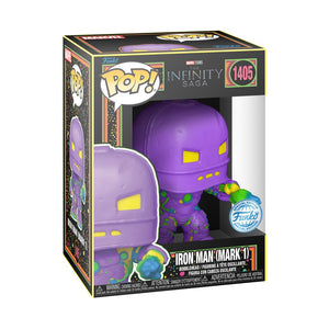 PRE-ORDER The Infinity Saga - Iron Man (Mark 1) Blacklight US Exclusive Pop! Vinyl Figure - PRE-ORDER