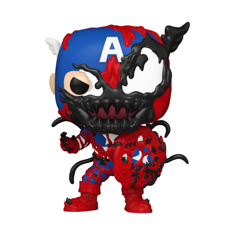 PRE-ORDER Marvel - Carnage Captain America Pop! Vinyl Figure - PRE-ORDER