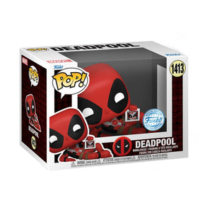 PRE-ORDER Deadpool - Deadpool Hearts Wolverine US Exclusive Pop! Vinyl Figure - PRE-ORDER