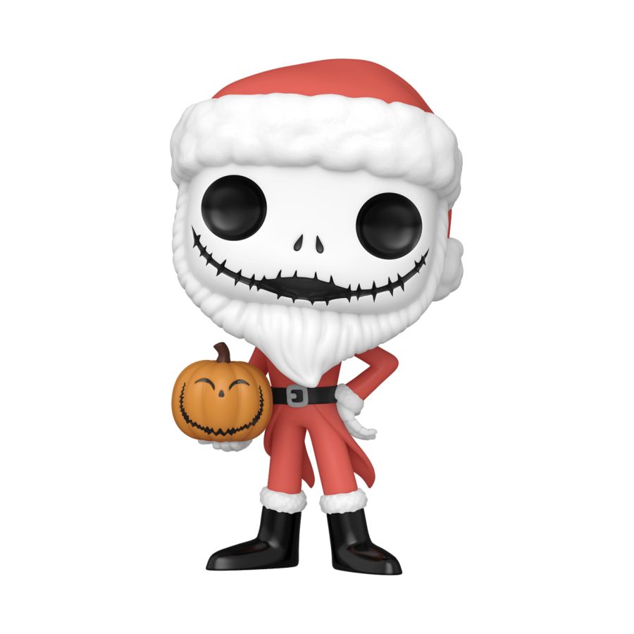 PRE-ORDER Disney - Santa Jack with Jack-O-Lantern Exclusive Pop! Vinyl Figure - PRE-ORDER