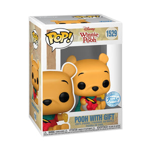 PRE-ORDER Winnie the Pooh - Pooh with Gift US Exclusive Pop! Vinyl Figure - PRE-ORDER