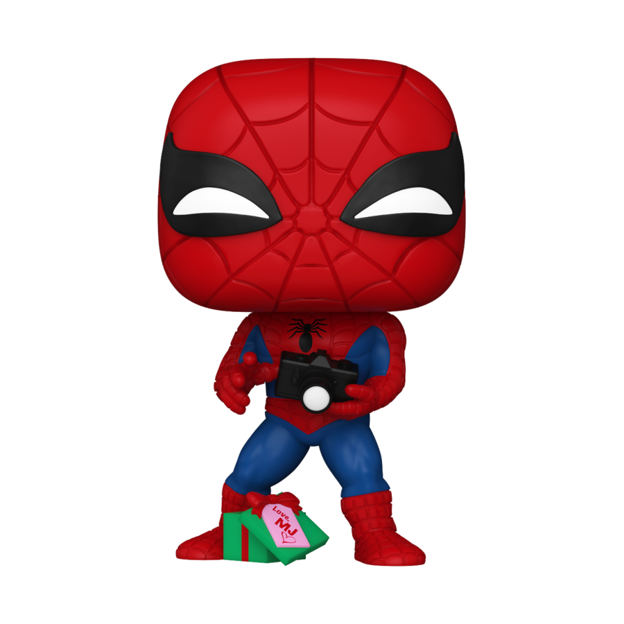 PRE-ORDER Marvel - Spider-Man with Gift (Holiday) Pop! Vinyl Figure - PRE-ORDER