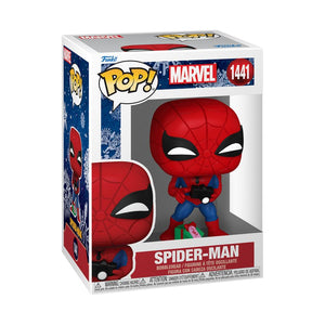 PRE-ORDER Marvel - Spider-Man with Gift (Holiday) Pop! Vinyl Figure - PRE-ORDER