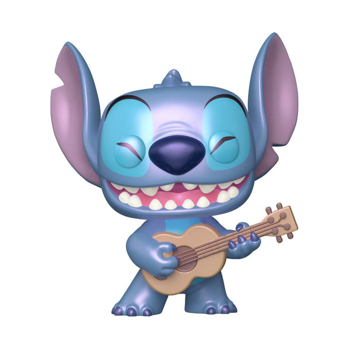 PRE-ORDER Lilo & Stitch - Stitch with Ukelele Pearlescent Exclusive Pop! Vinyl Figure - PRE-ORDER