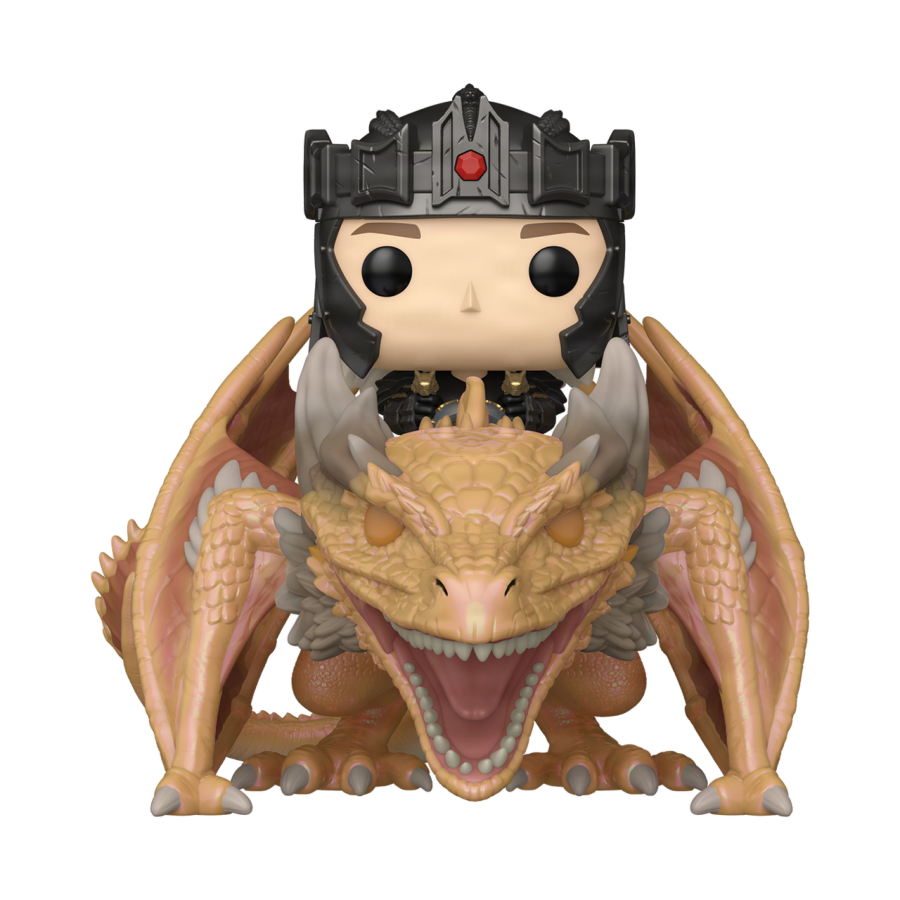 PRE-ORDER Game of Thrones: House of the Dragon - Aegon Targaryen with Sunfyre Pop! Rides Vinyl Figure - PRE-ORDER