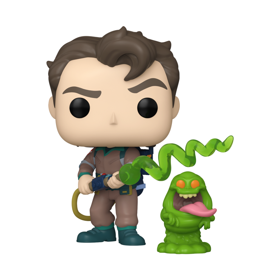 PRE-ORDER The Real Ghostbusters - Venkman with Slimer Pop! Vinyl Figure - PRE-ORDER