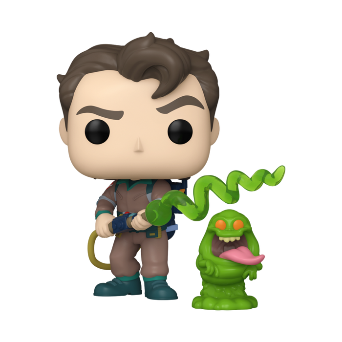 PRE-ORDER The Real Ghostbusters - Venkman with Slimer Pop! Vinyl Figure - PRE-ORDER