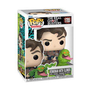 PRE-ORDER The Real Ghostbusters - Venkman with Slimer Pop! Vinyl Figure - PRE-ORDER