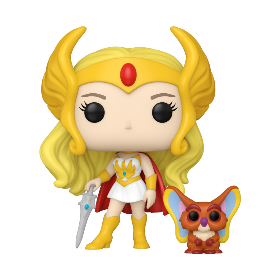 PRE-ORDER She-Ra: 40th Anniversary - She-Ra & Kowl Pop! Vinyl Figure - PRE-ORDER