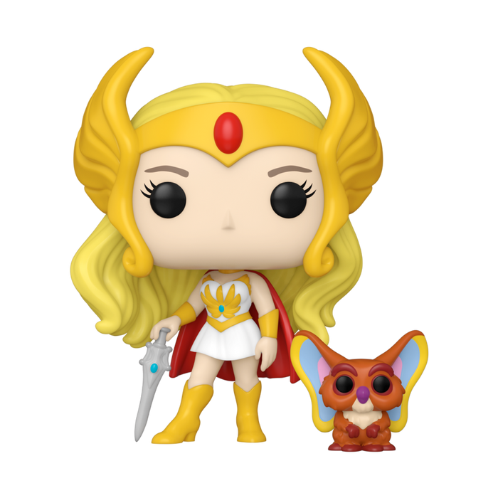 PRE-ORDER She-Ra: 40th Anniversary - She-Ra & Kowl Pop! Vinyl Figure - PRE-ORDER