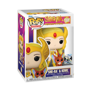 PRE-ORDER She-Ra: 40th Anniversary - She-Ra & Kowl Pop! Vinyl Figure - PRE-ORDER