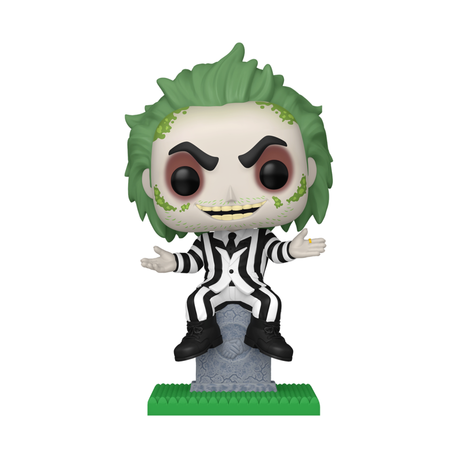 PRE-ORDER Beetlejuice - Beetlejuice on Tombstone Pop! Vinyl Figure - PRE-ORDER