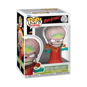 PRE-ORDER Mars Attacks! - Martian Ambassador Pop! Vinyl Figure - PRE-ORDER