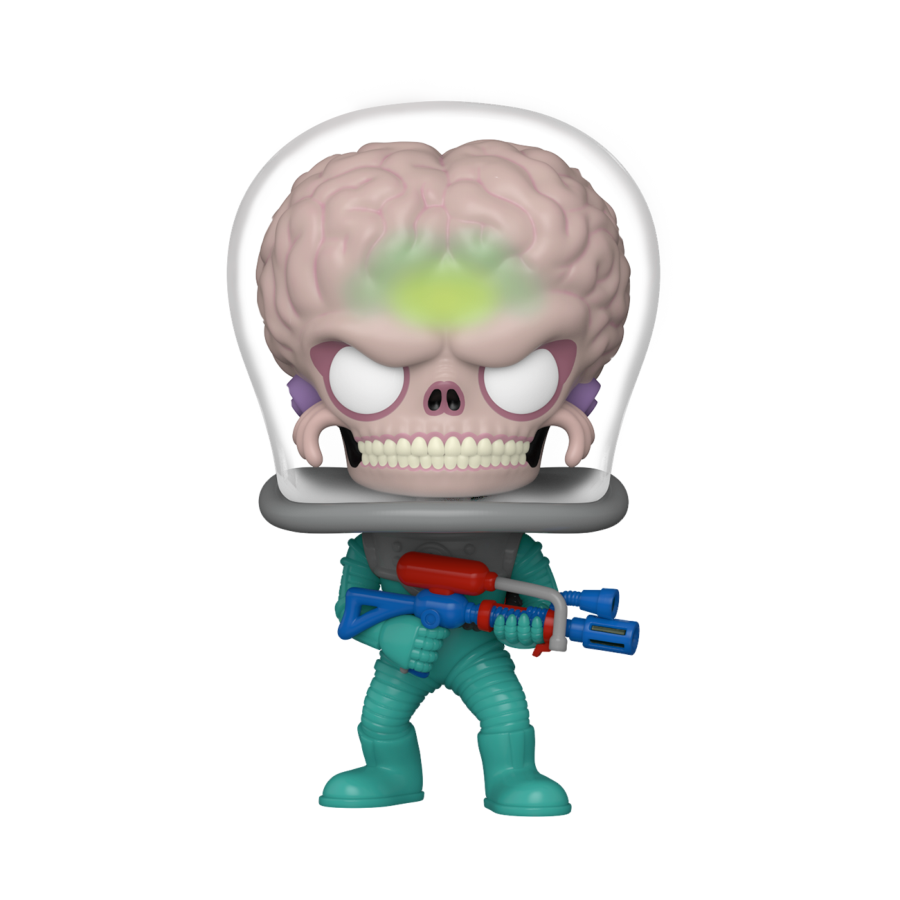 PRE-ORDER Mars Attacks! - Martian Soldier with Atomic Ray Gun Pop! Vinyl Figure - PRE-ORDER