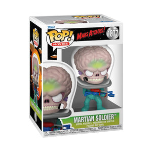 PRE-ORDER Mars Attacks! - Martian Soldier with Atomic Ray Gun Pop! Vinyl Figure - PRE-ORDER