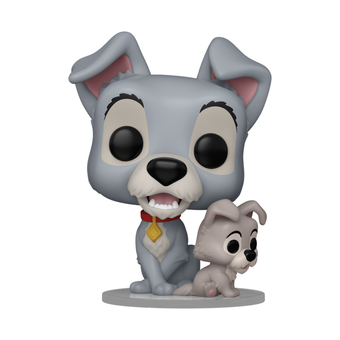 PRE-ORDER Lady & The Tramp: 70th Anniversary - Tramp with Puppy Pop! Vinyl Figure - PRE-ORDER