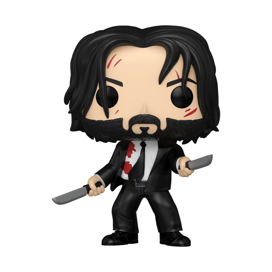 PRE-ORDER John Wick - John Wick with Knives Pop! Vinyl Figure - PRE-ORDER