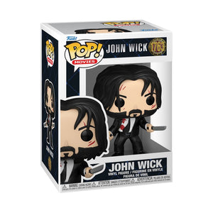 PRE-ORDER John Wick - John Wick with Knives Pop! Vinyl Figure - PRE-ORDER