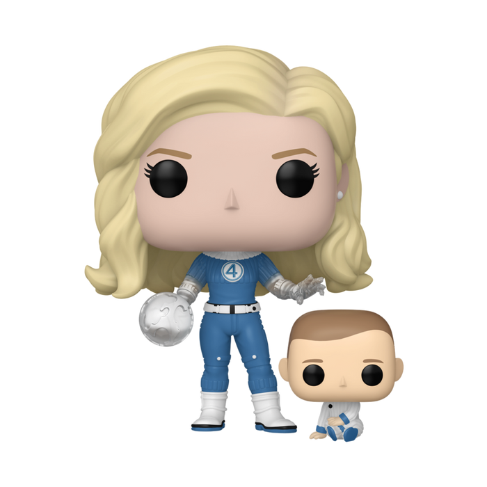PRE-ORDER The Fantastic Four: First Steps (2025) - Invisible Woman & Franklin Pop! Vinyl Figure - PRE-ORDER